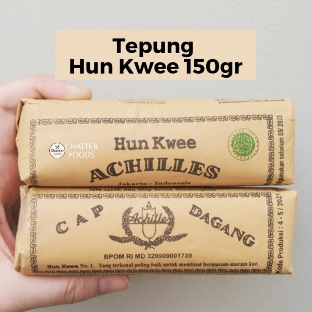 Achilles Cap Hun Kwee Flour 150gr Halal Hunkwe Hunkwe Hunkwee Cake Flour Shopee Singapore