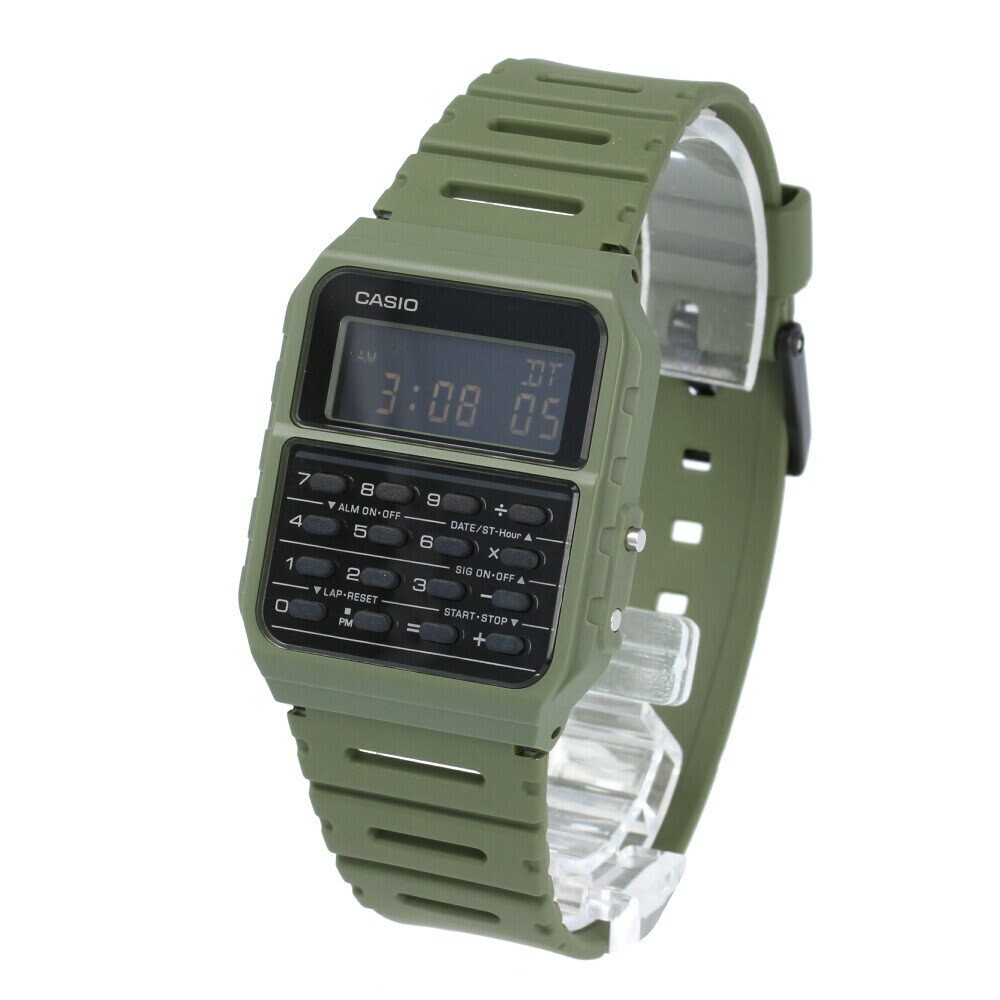 Time Cruze Casio Ca 53 Vintage Digital Calculator Data Bank Green Resin Men Watch Ca 53wf 3bdf Ca53wf 3bdf Ca 53wf 3b Shopee Singapore