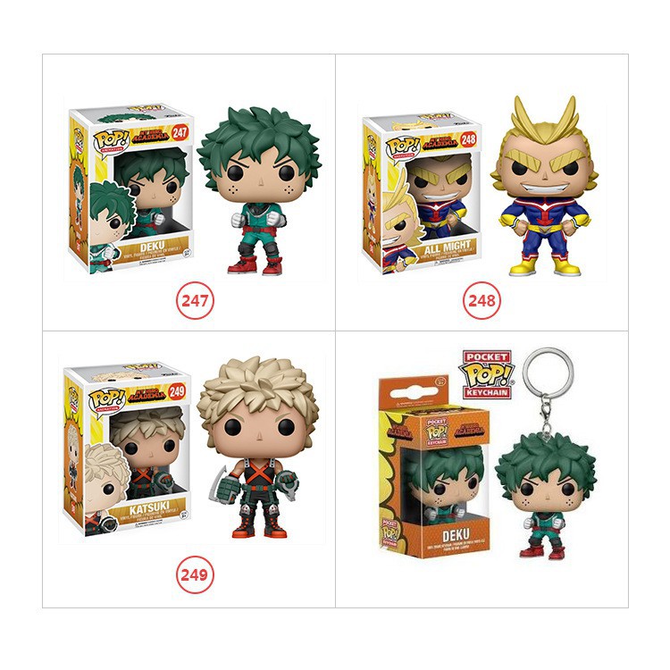 my hero academia funko pop 2019