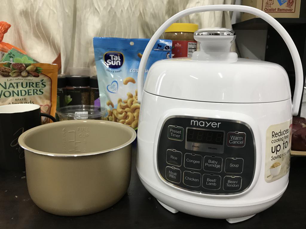Mayer 1.6L Mini Pressure Cooker MMPC1650 Shopee Singapore
