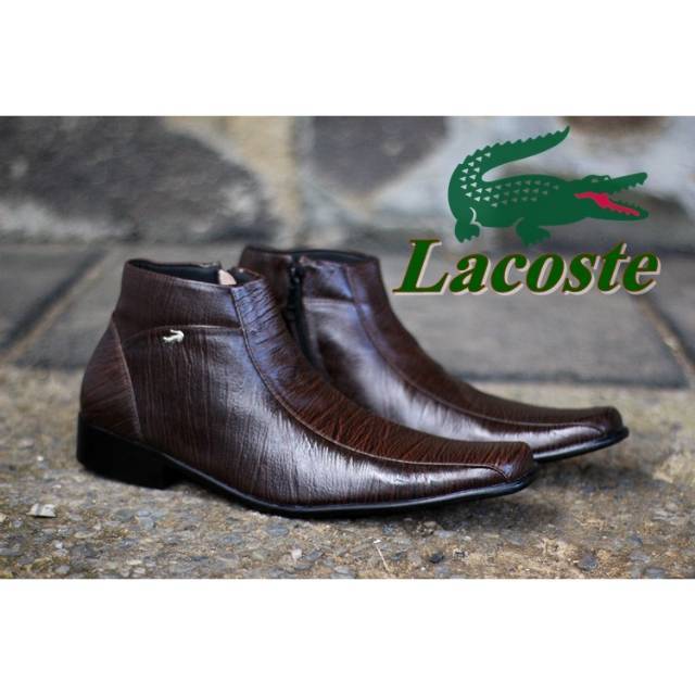 lacoste leather loafers
