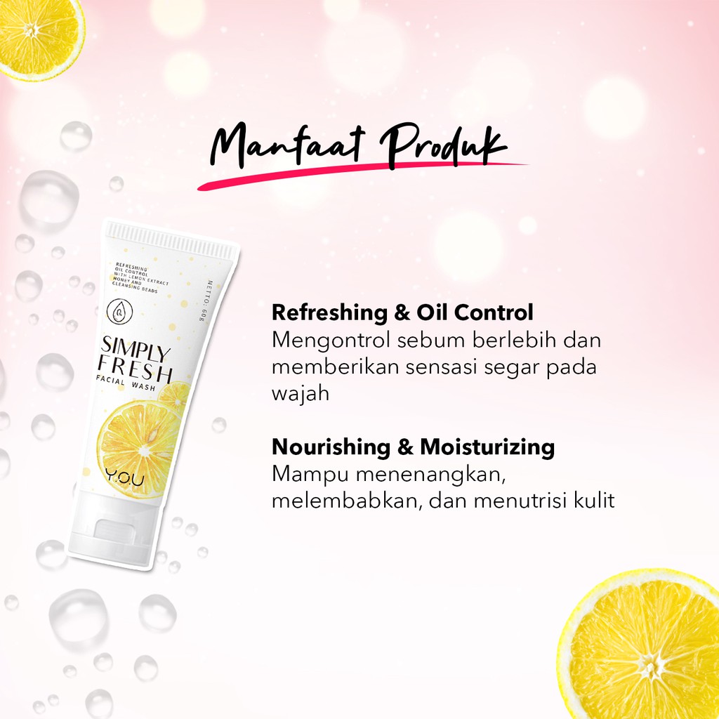 simply fresh facial wash