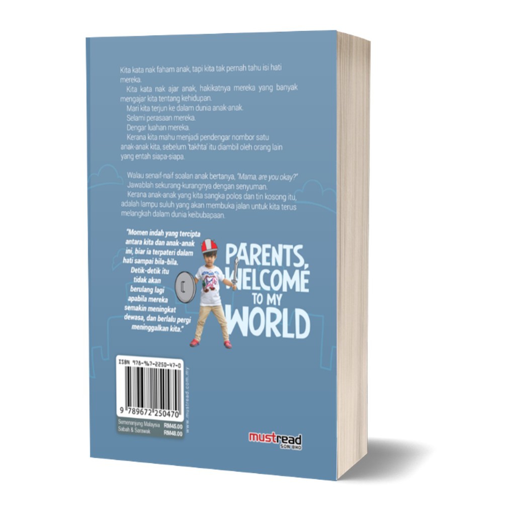 Parents Welcome To My World Buku Adlil Rajiah Shopee Singapore