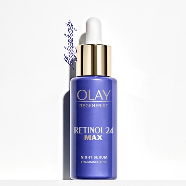 Olay Retinol Serum 24 Max 2X Vitamin B3 Regenerates Bright White At ...