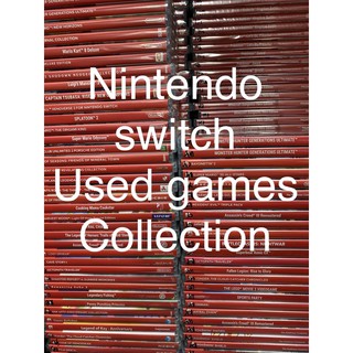Nintendo switch used games collection