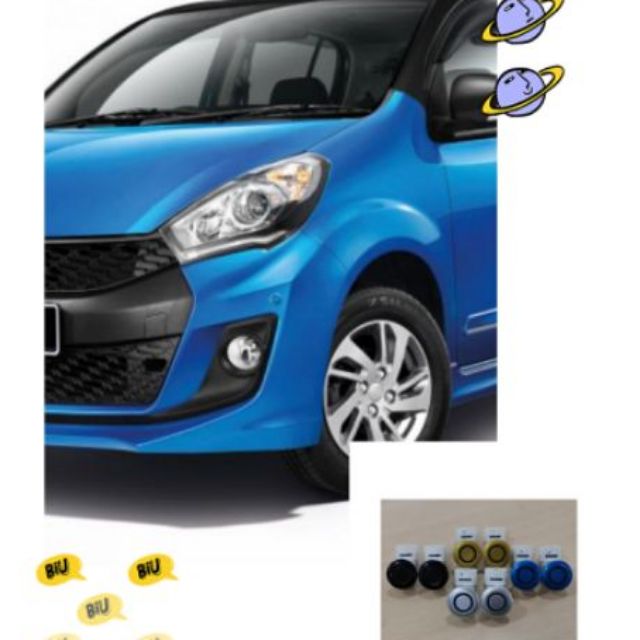 Original Perodua Genuine Myvi Icon Lagi Best Front Bumper Sensor Parking Sensor Shopee Singapore