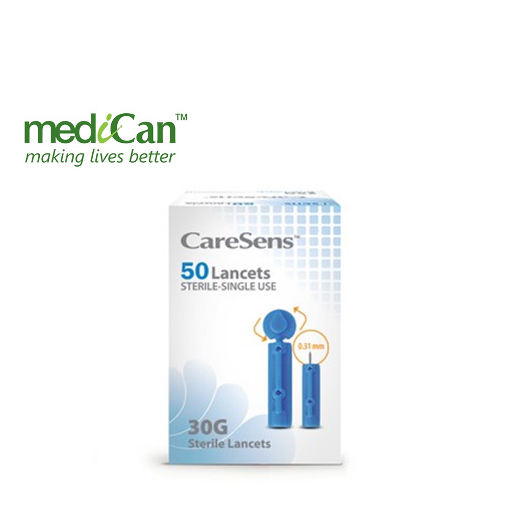 CareSens Sterile Single Use Lancets 30G x 50 S By Medic Marketing Shopee Singapore