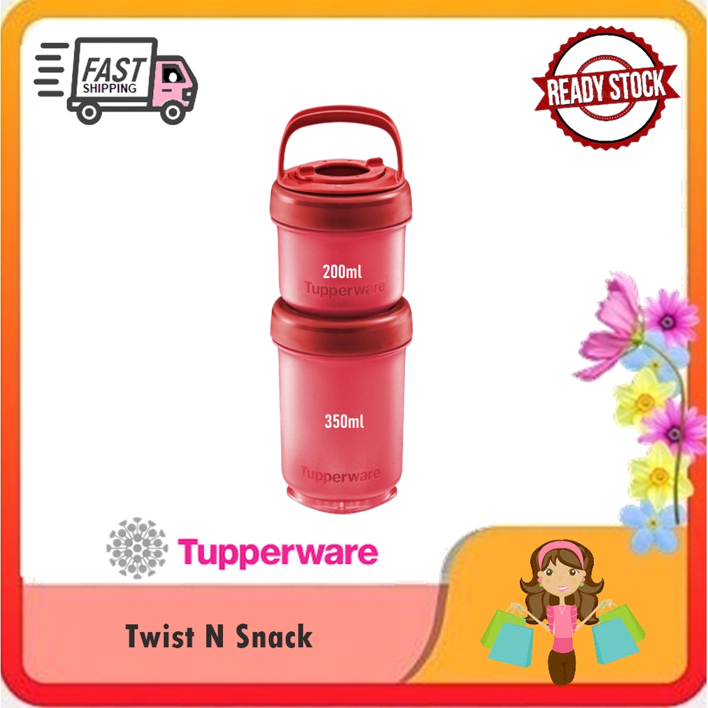 Tupperware Twist N Snack (2pcs) Shopee Singapore