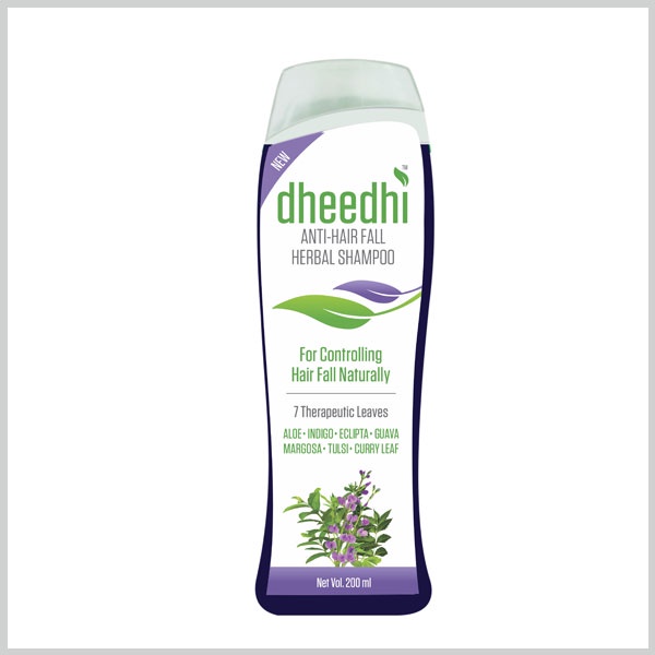 Dhathri Dheedhi Anti-Hairfall Herbal Shampoo, 200ml- For Controlling ...