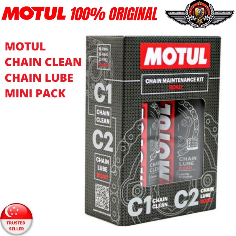 Motul Chain Clean C1+ Chain Lube C2 (150ml) Bundle Pack Shopee Singapore
