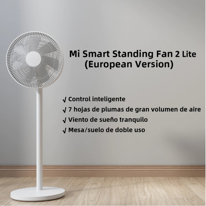 xiaomi mijia mi smart standing fan 2 lite air cooling fan 2lite height