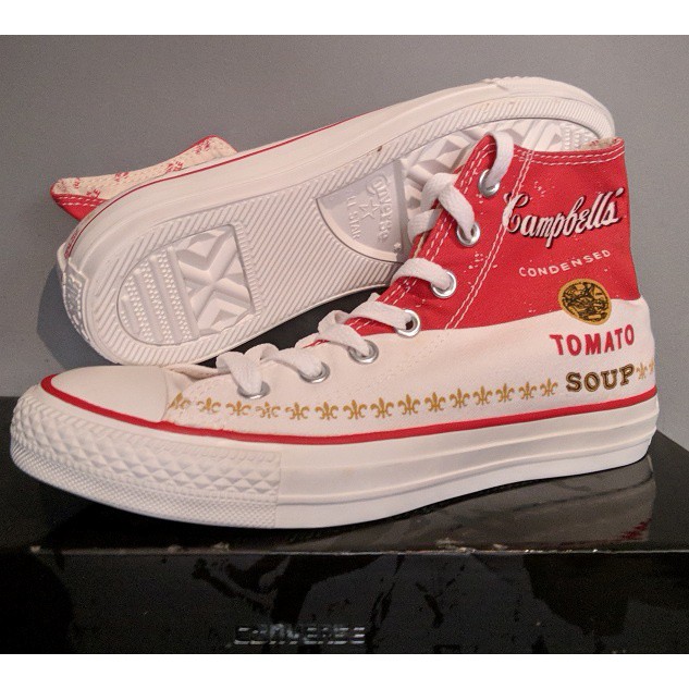 converse campbells soup shoes