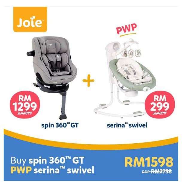 Joie Spin 360 Gt Convertible Isofix Car Seat 1 To Crashed Exchange Program Ee Singapore - How To Put Joie 360 Car Seat Cover Back On