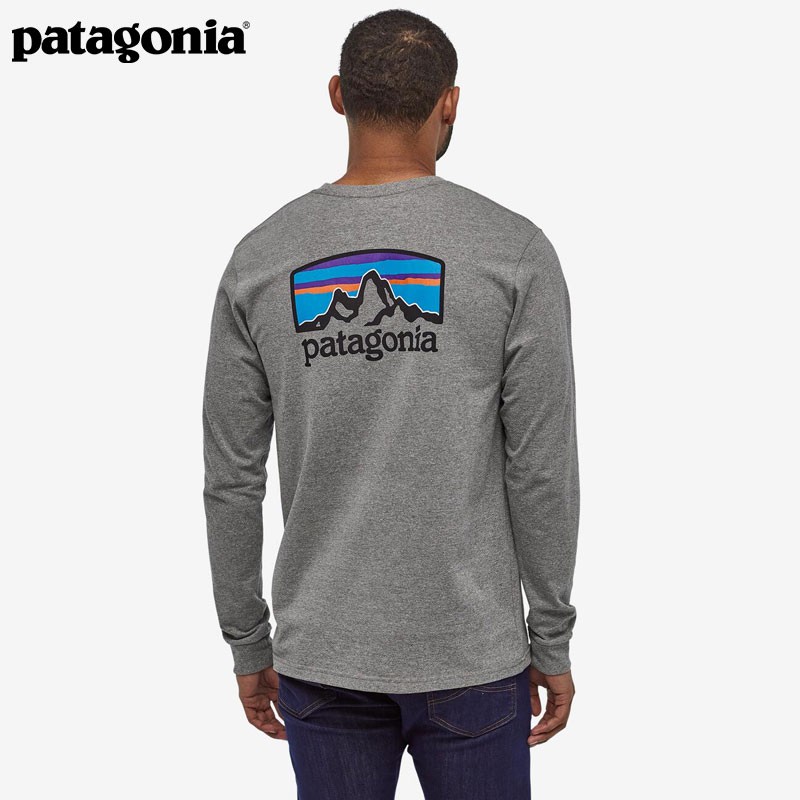 patagonia long sleeve t shirt mens