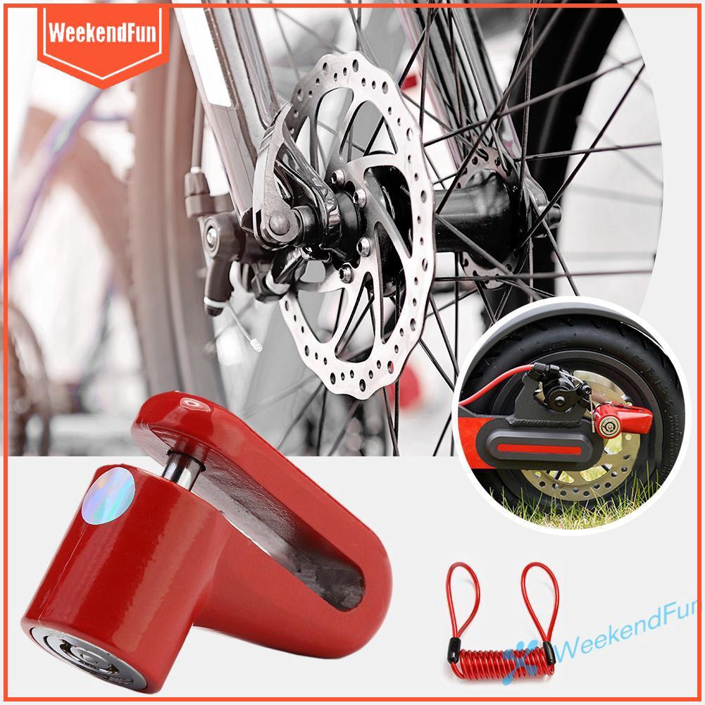 disc brake lock for bicycle