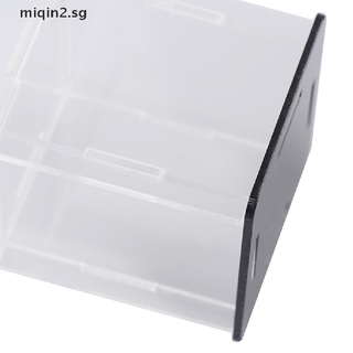 [MQ2] Acrylic Display Case Self-Assembly Clear Cube Box UV Dustproof Toy Protection [sg] #1