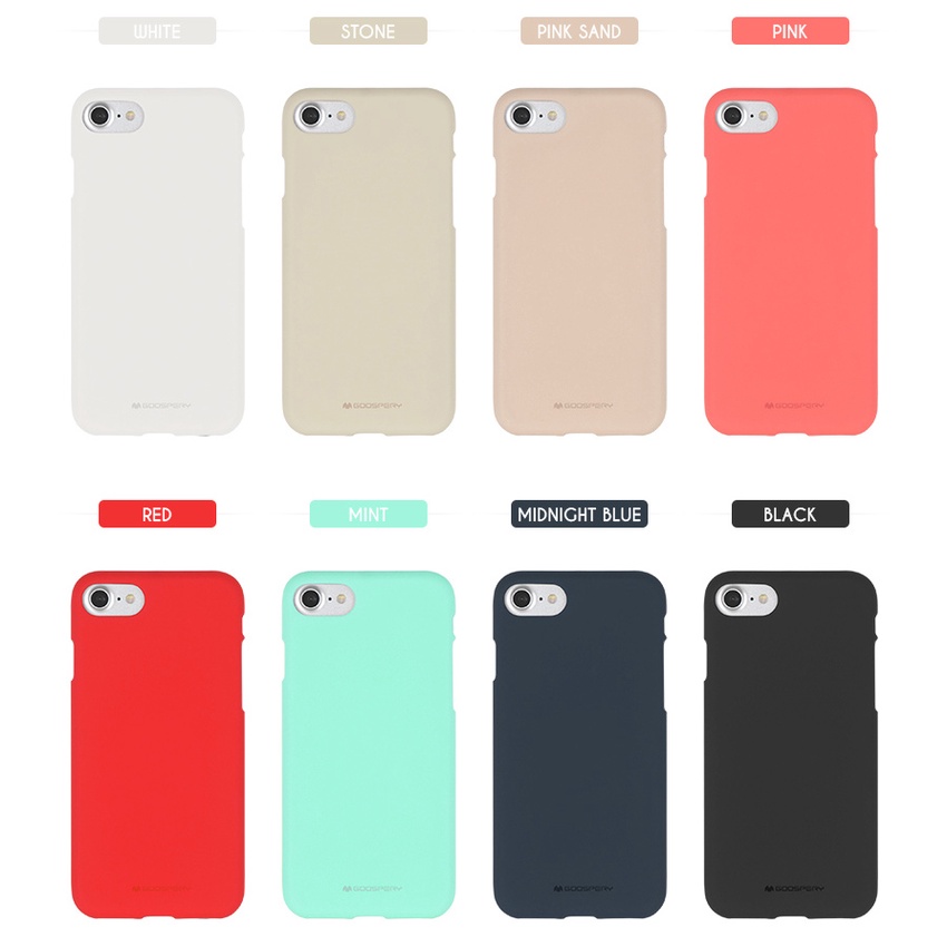 GOOSPERY Silicone Soft Feeling Case for iPhone 13 / 12 Pro Max iPhone 13 12 Mini