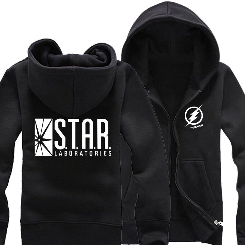 the flash star labs sweatshirt