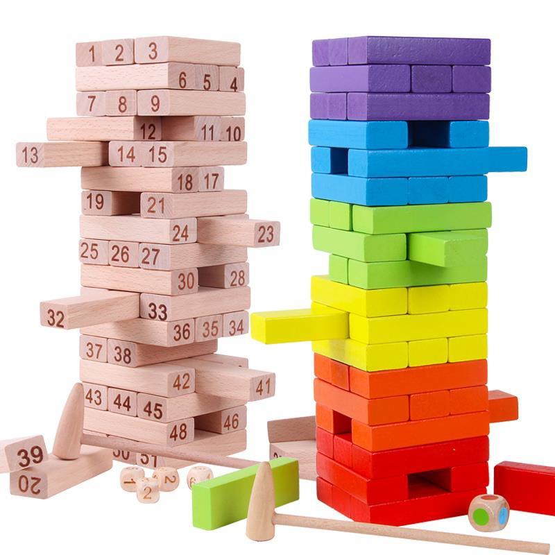 tower building toys