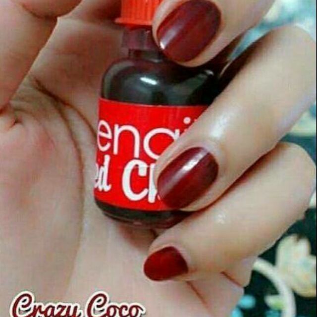 Inai Red Chilli Original Dolly Maroon Crazy Coco Shopee Singapore