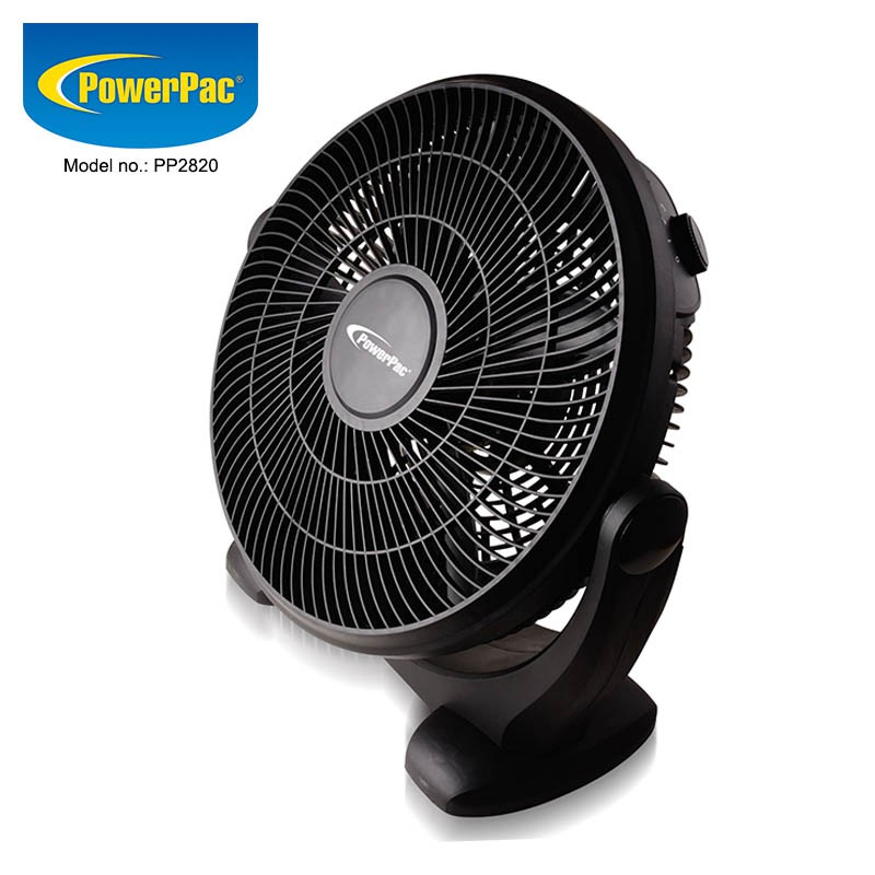 PowerPac, Fan, Portable Fan, Floor Fan, Desk fan, 20 inch (PP2820) Shopee Singapore