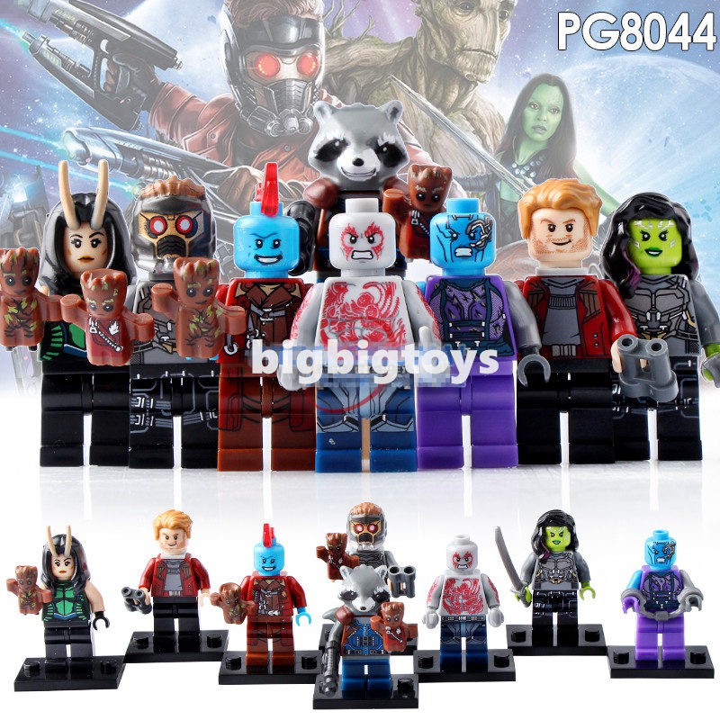 Super Heroes AIM Agent Team Members Guardians of the Galaxy Building Blocks Toy 