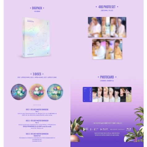 BTS 2021 Muster SOWOOZOO [ Blu-ray / DVD / Digital Code ] | Shopee