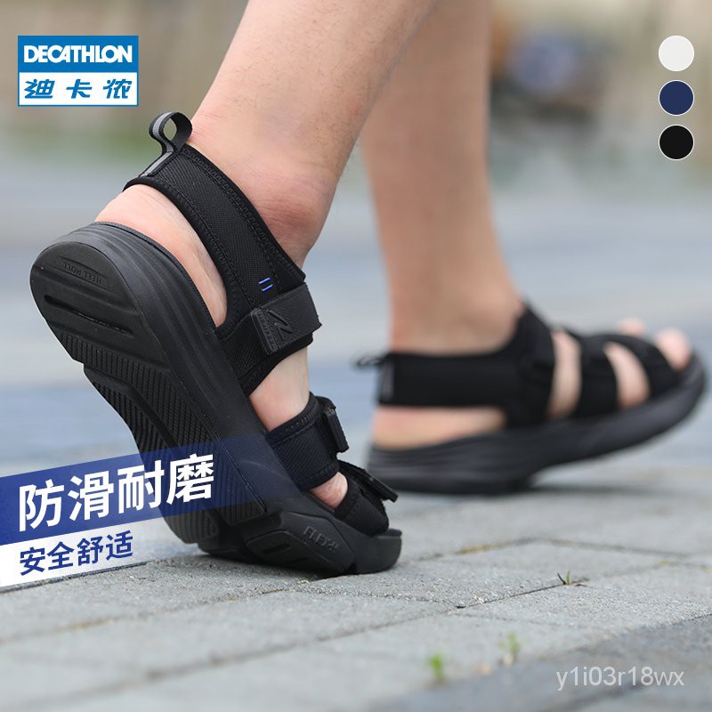 slip on velcro sandals