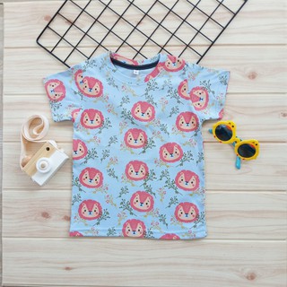 KOAS ANAK FULL  MOTIF  KAOS  ANAK PRINTED  TEE MOTIF  LION 