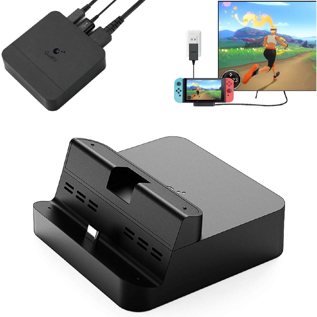 Gulikit Switch Docking Station With Hdmi Portable Tv Dock For Nintendo Switch With Usb C Pd Charging Stand Support Dex Shopee Singapore