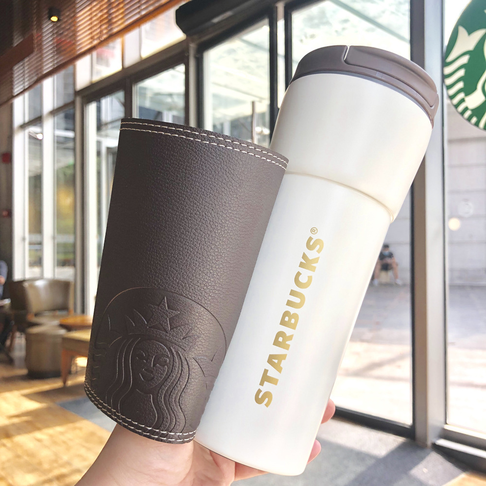 Korea 2021 Latest Starbucks Leather Thermos Cup Starbuck Tumbler Starbucks Tumbler Original Thumbler Starbuck Ifq3 Shopee Singapore