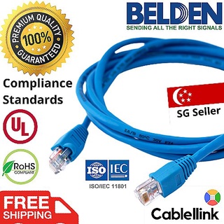 BELDEN Gigabit LAN Cable 8m/10/15/20/25/30/35/40/50m (Premium)