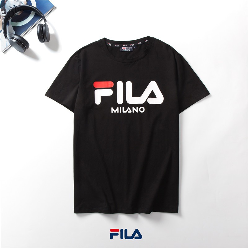 women's fila logo t shirt