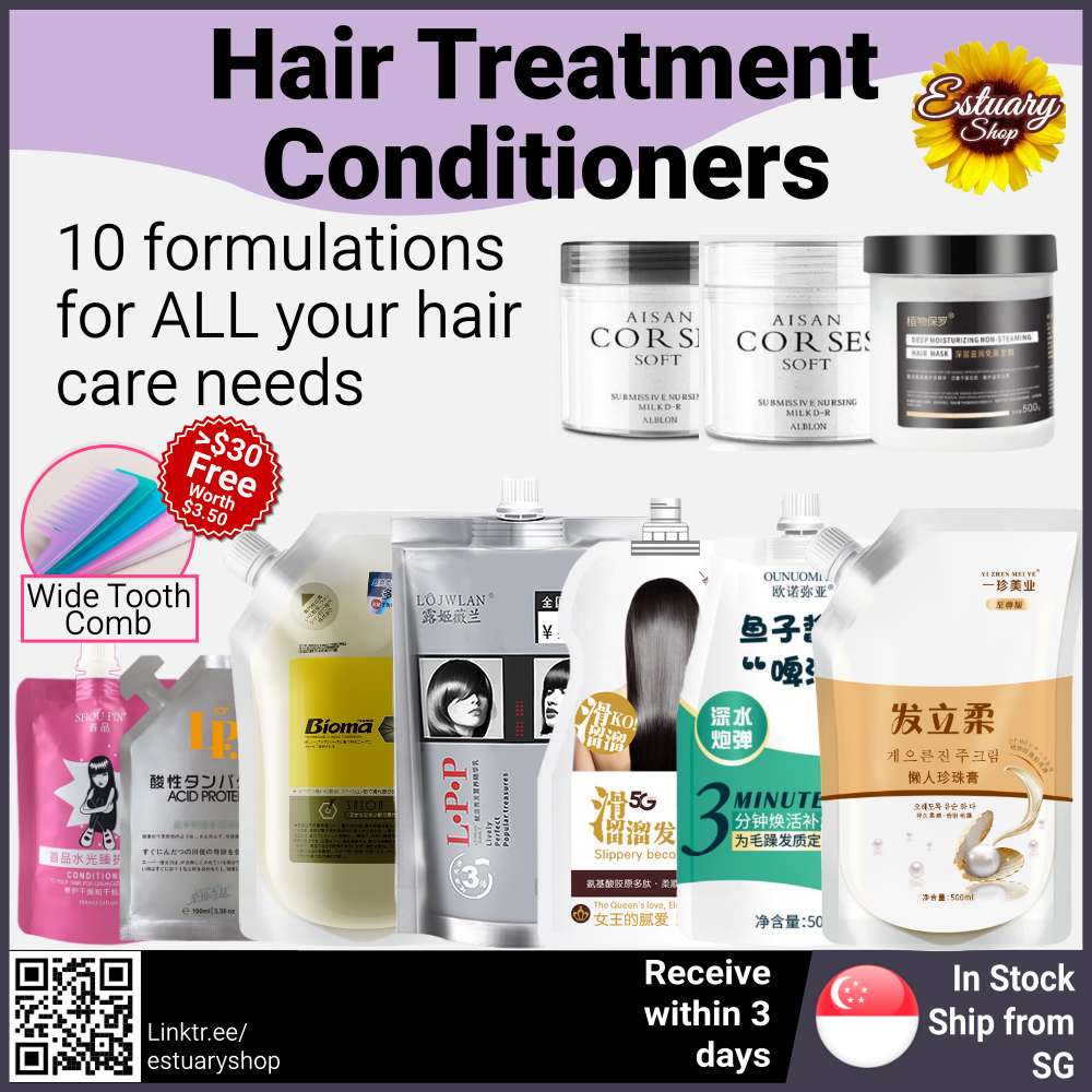 [SG Seller] Hair Treatment Conditioner Mask 10 Types Such As