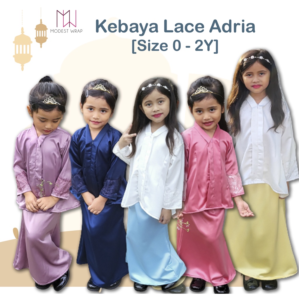 Gosh Kids Design Adria Baju Kebaya Lace Budak Perempuan Kids Girl 