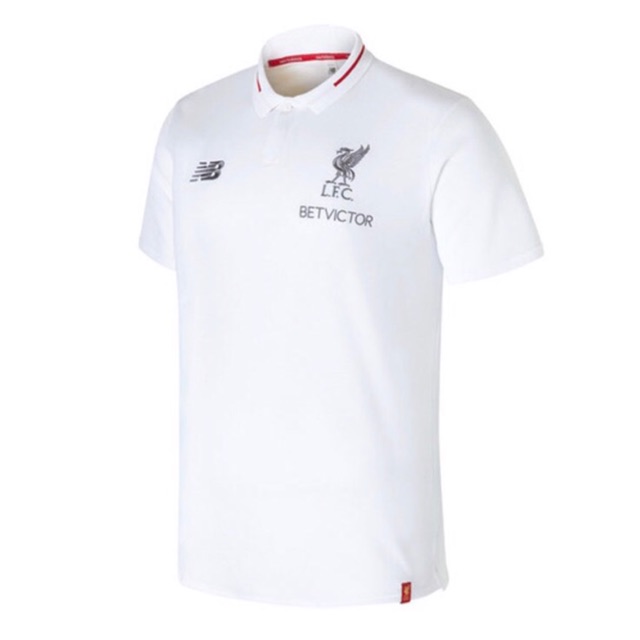 liverpool white polo shirt