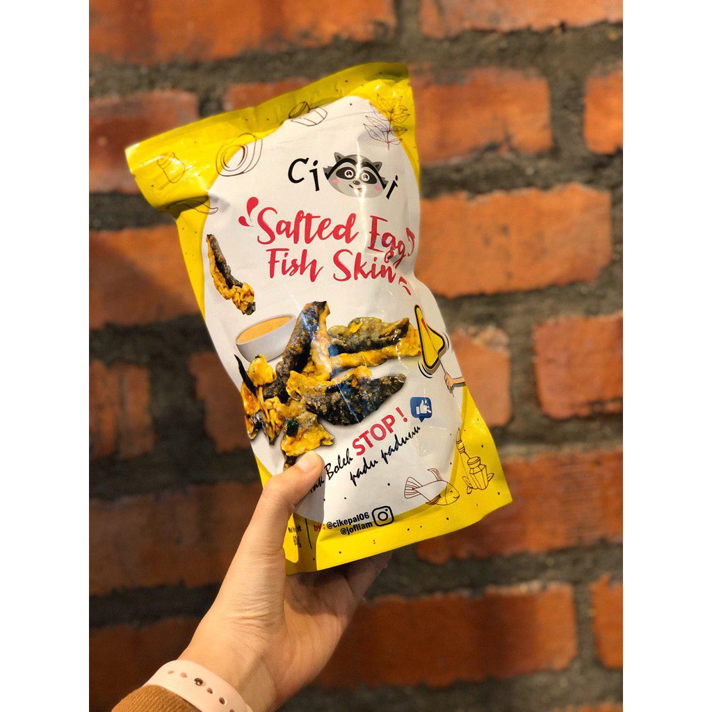 Free Sticky Note Cimi Fish Skin Salted Egg Tak Boleh Stop Jofliam Cik Epal Shopee Singapore