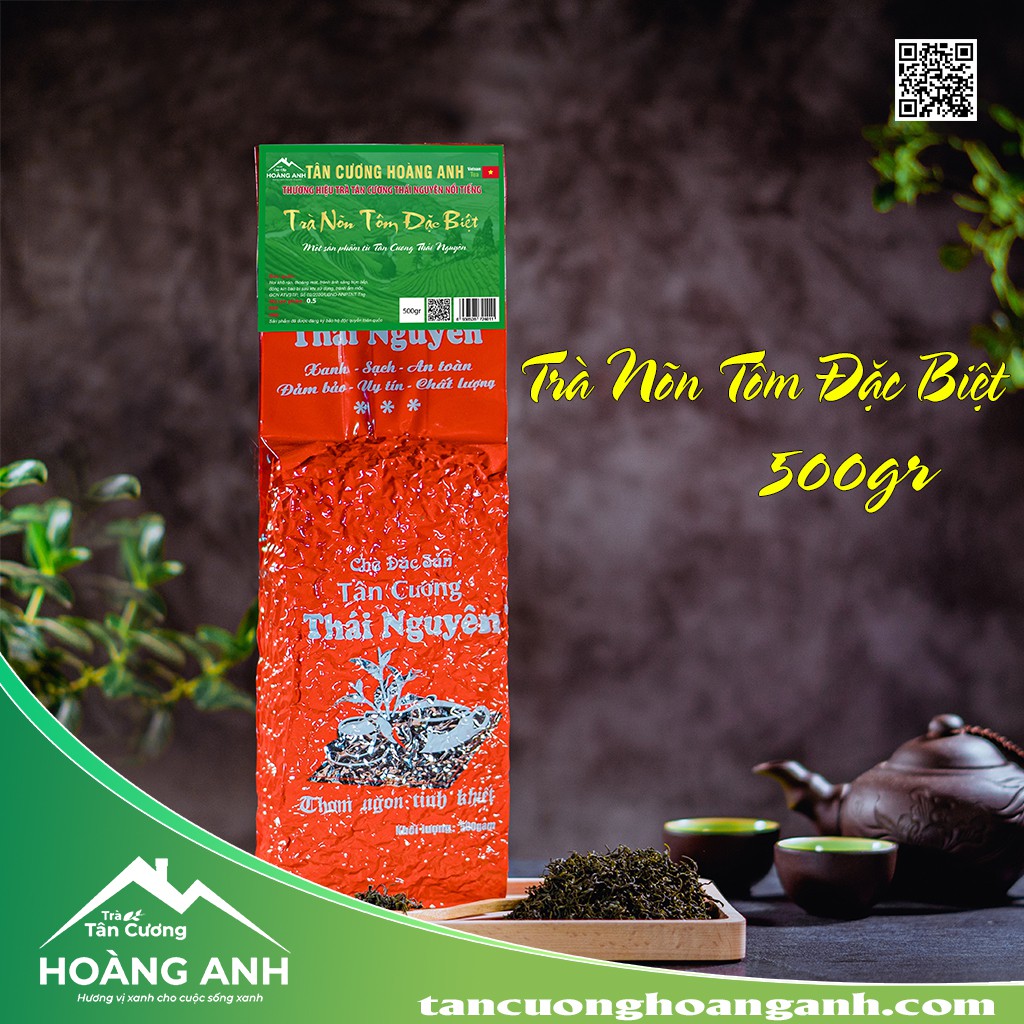 Special Shrimp Tea 500gr- Tan Cuong Hoang Anh Tea - Thai Nguyen Tea ...