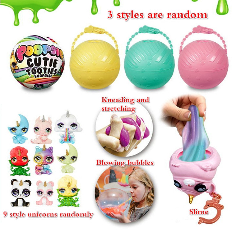 baby unicorn slime surprise