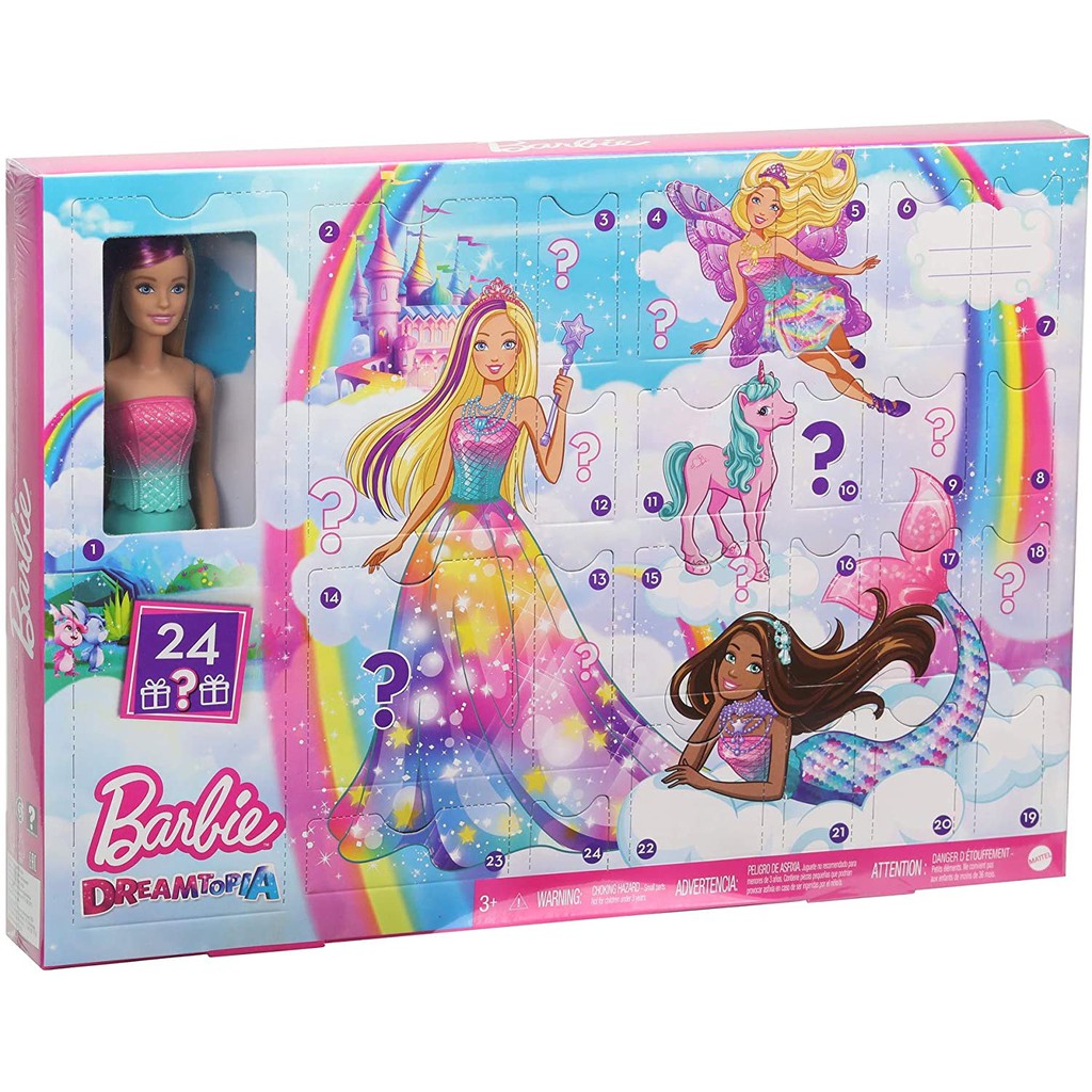 Barbie Dreamtopia Advent Calendar GJB72 Shopee Singapore