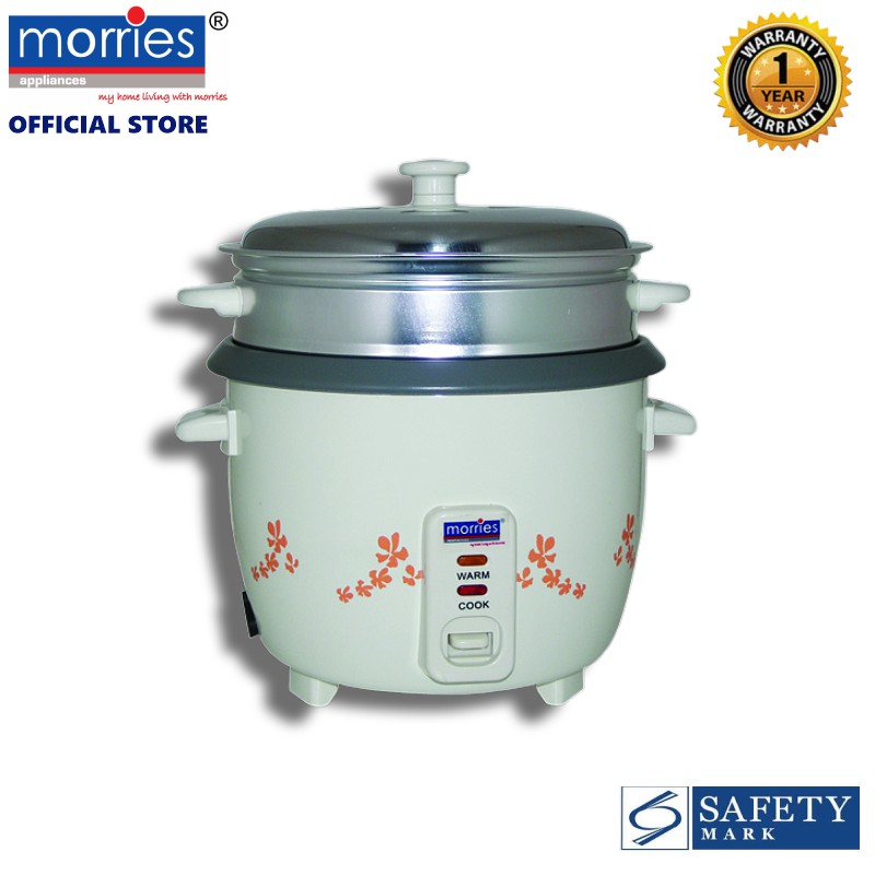 Morries Traditional Rice Cooker 1.8L MSRC181 Shopee Singapore