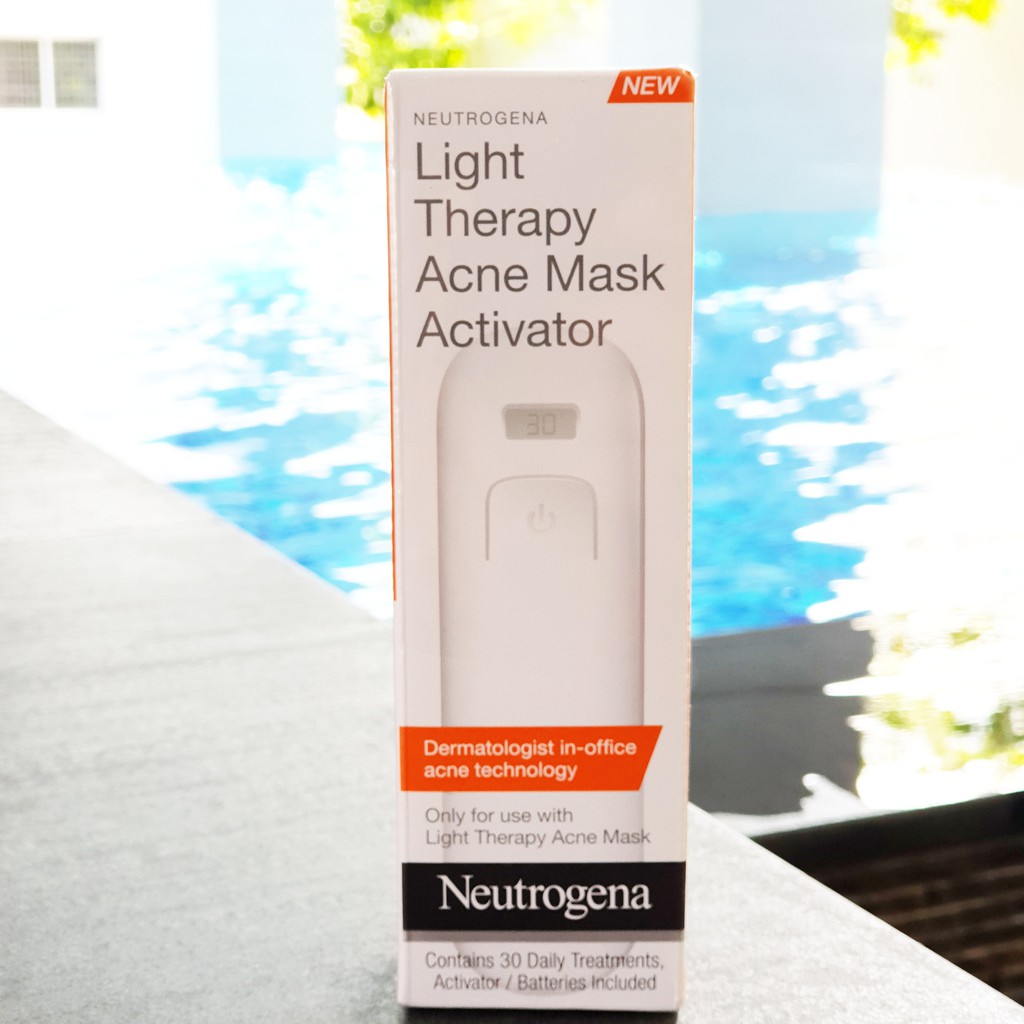 Neutrogena Light Therapy Acne Mask Activator Shopee Singapore