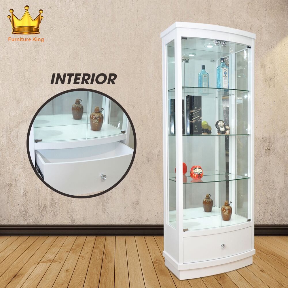 Shantal Display Cabinet Decoration Cabinet Glass Cabinet Wine