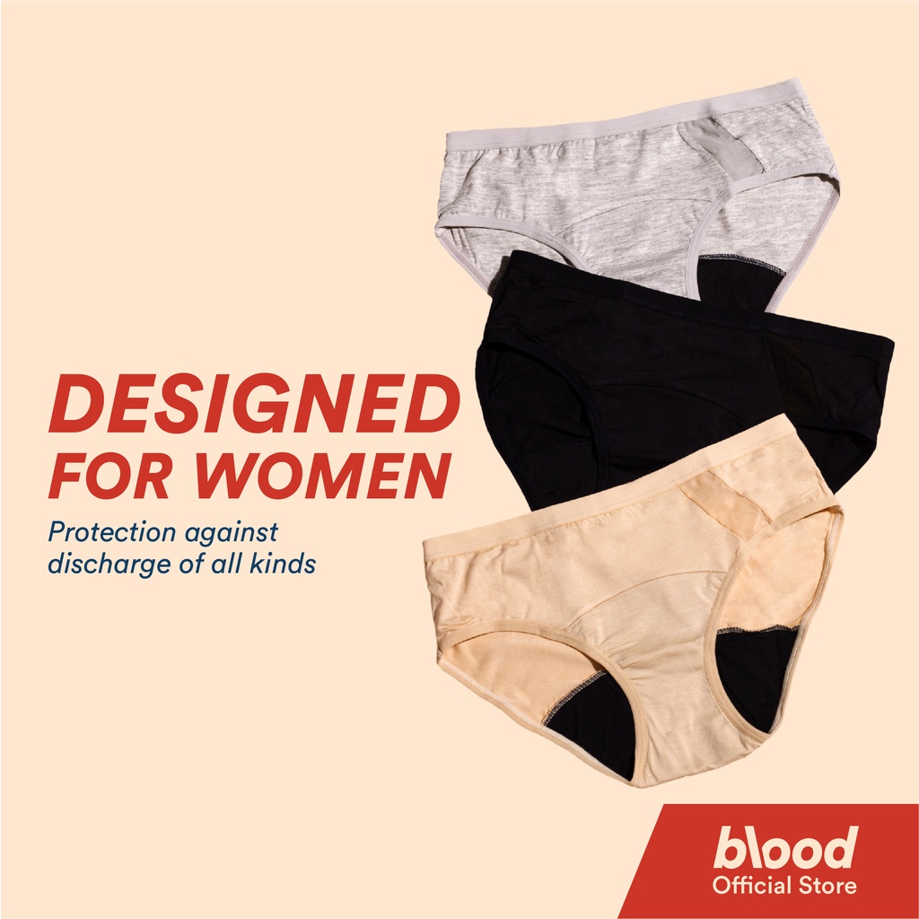 Blood Hipkini Bamboo Underwear Menstrual Panties Shopee Singapore