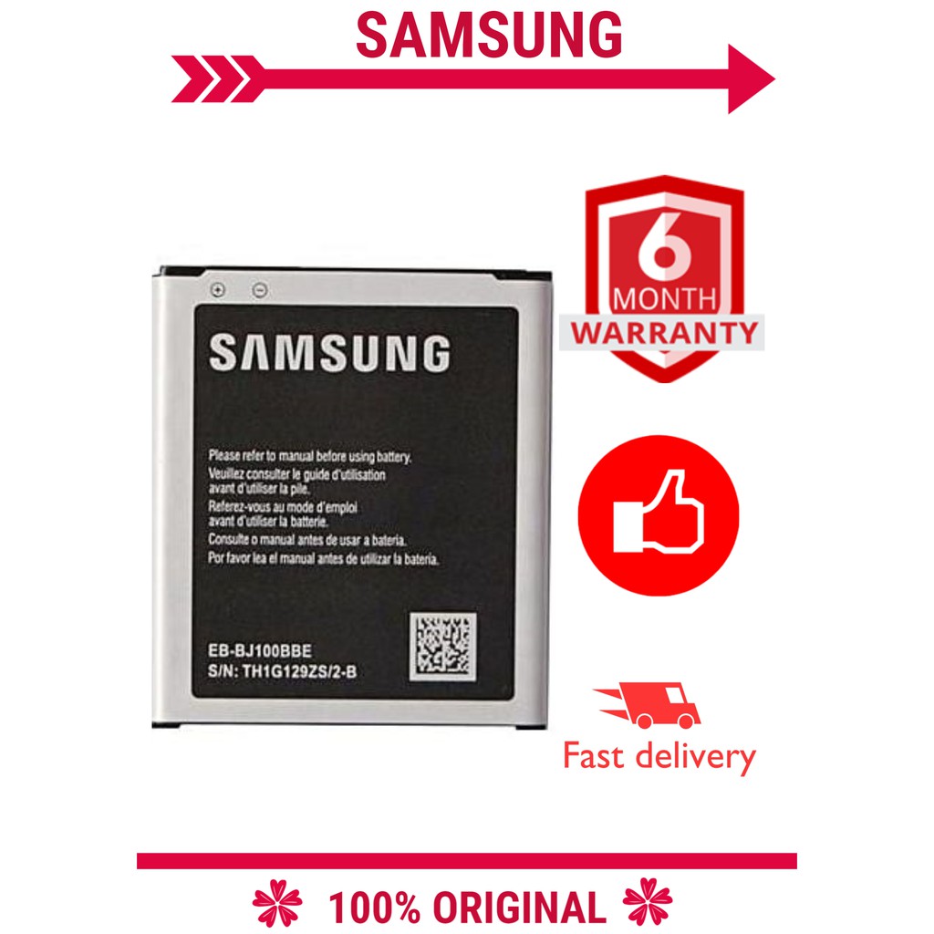 100 Original Samsung J1 J2 J3 J5 J6 J7 15 16 Prime Battery Shopee Singapore