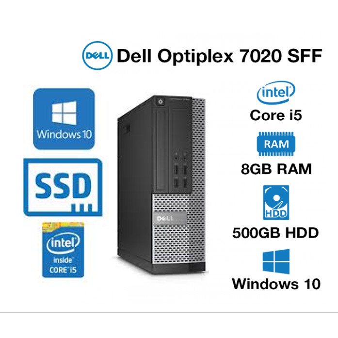 Dell Optiplex 7020 desktop SFF, i5 4th Gen 8gb Ram 128GB SSD (OS ...