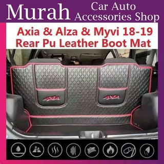 Perodua Axia Alza Myvi Aruz X70 Exora Leather Rear Boot 