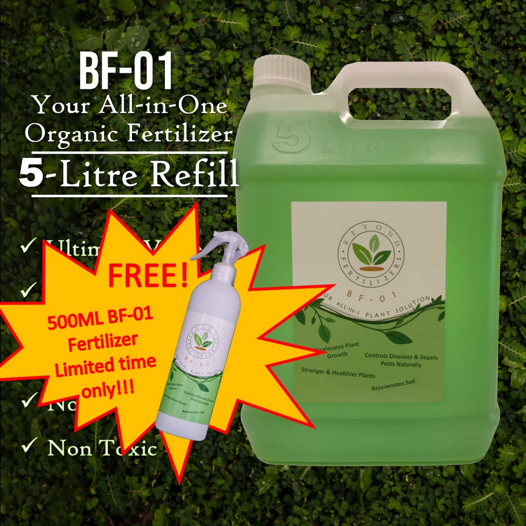 [5Litre Refill] BF01 Liquid Organic FertilizerAllinone Plant