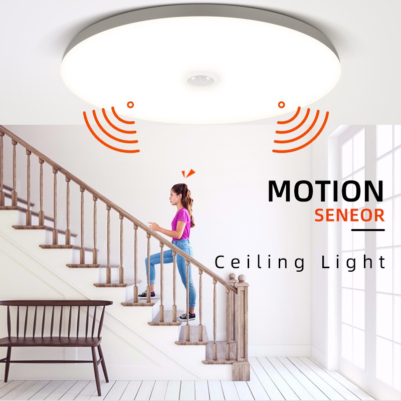 Motion Sensor Light 12w 18w Sensor Led Light Motion Sensor Night Led Light 15w 20w Motion Light Ceiling Bulb Light 30w 40w Night Lights Outdoor Lamp Led With Sensor Led Ceiling Lamp