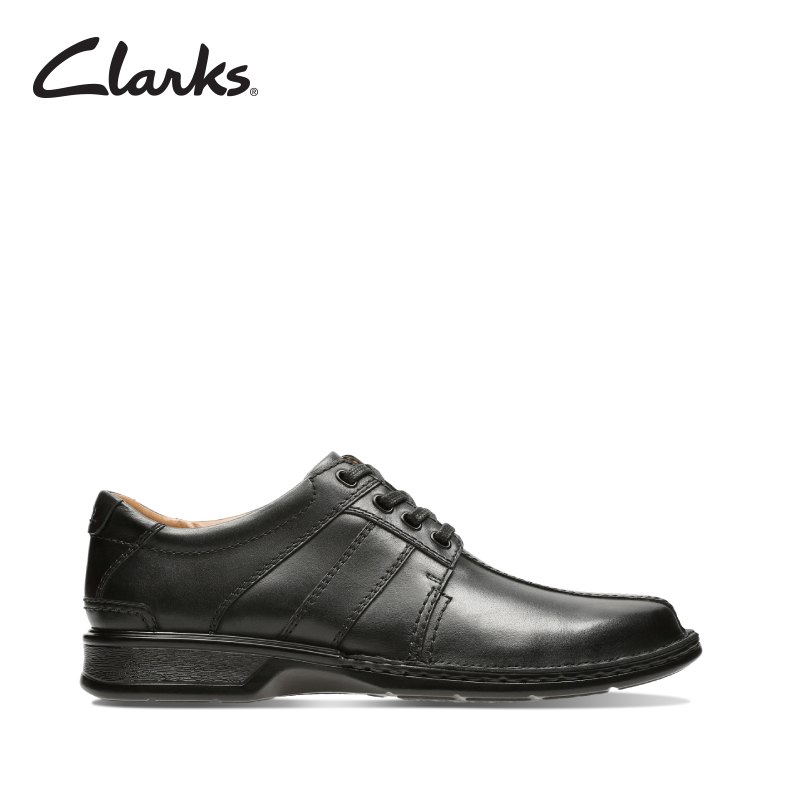 clarks men's touareg vibe oxford black